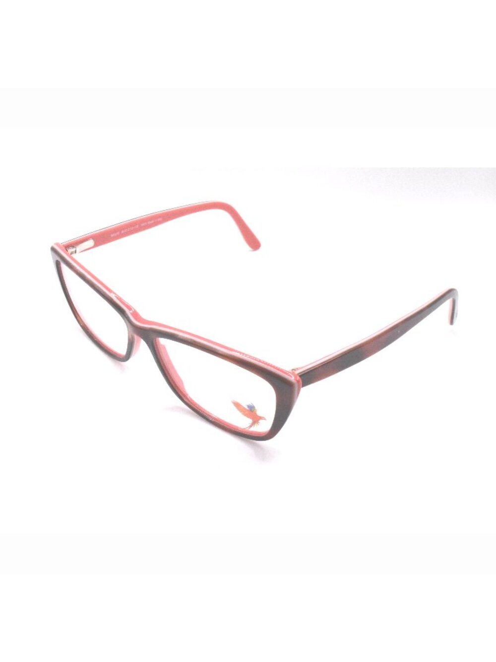 Maui Jim Eyeglasses MJO 2113-12D Tortoise Brown Pink Cat Eye Frames 53 mm